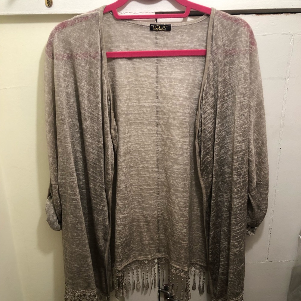 Taupe Cardigan